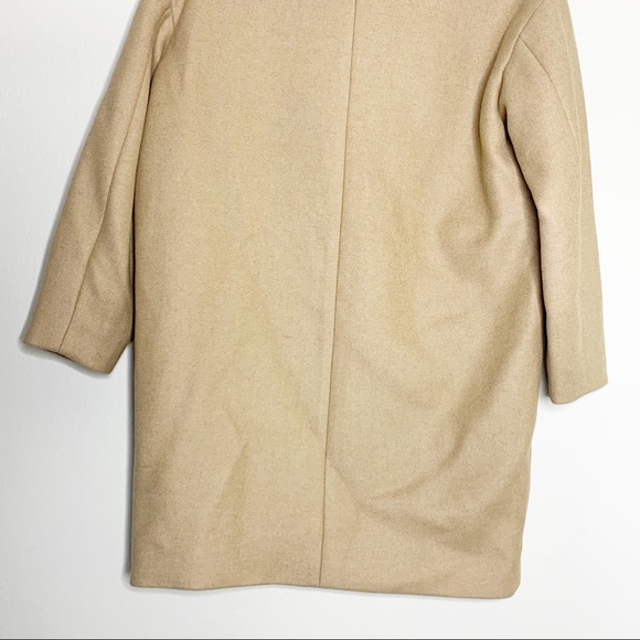 NWT Everlane The Cocoon Camel Long Sleeve Coat 0 - Picture 7 of 11